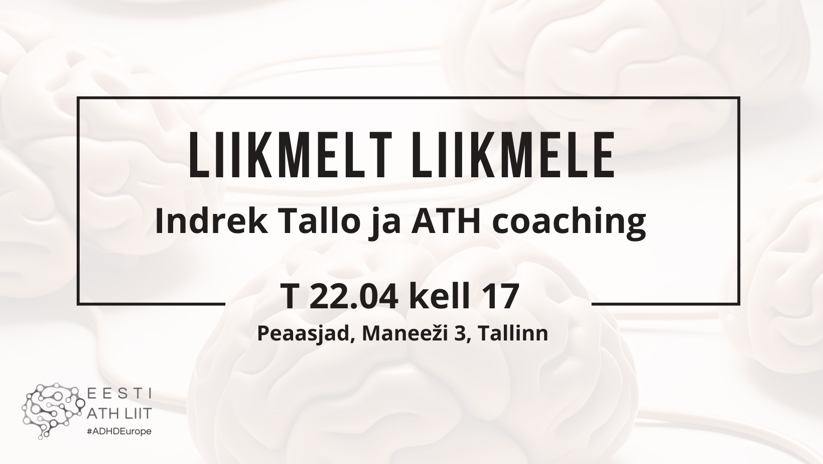 Liikmelt liikmele: ATH-coachingust Indrek Talloga